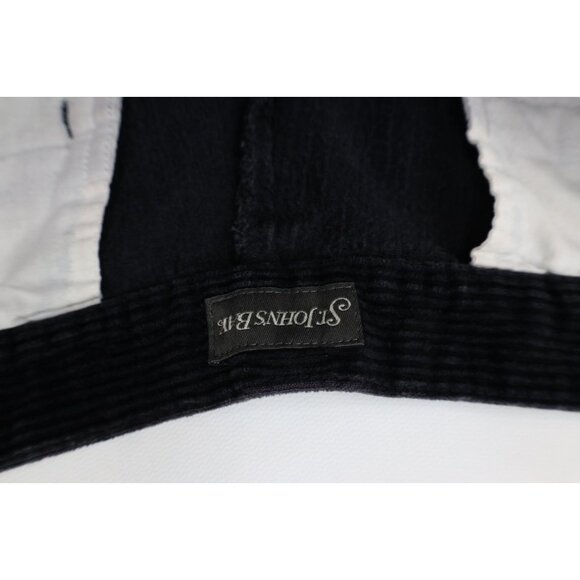 Vintage 90s Streetwear Mens 40x29 Distressed Heavy Wide Leg Corduroy Chino Pants - Picture 9 of 16